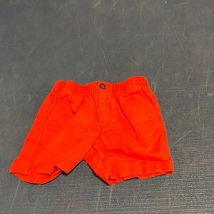 Janie and Jack Bright Red Kids Shorts